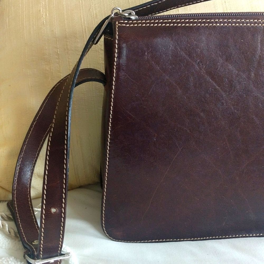 Vintage Harold Powell Italian Leather Shoulder bag
